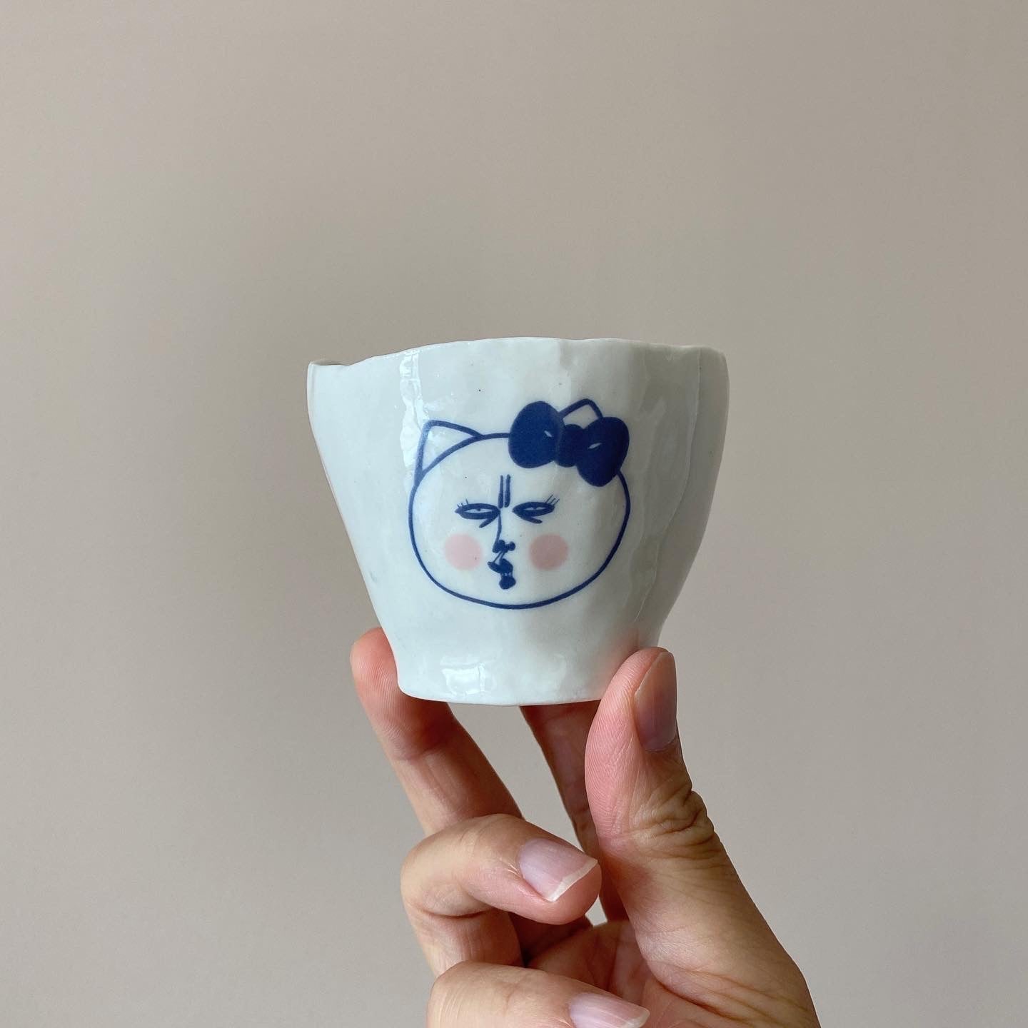 HELL NO KITTY Motif Cup 03