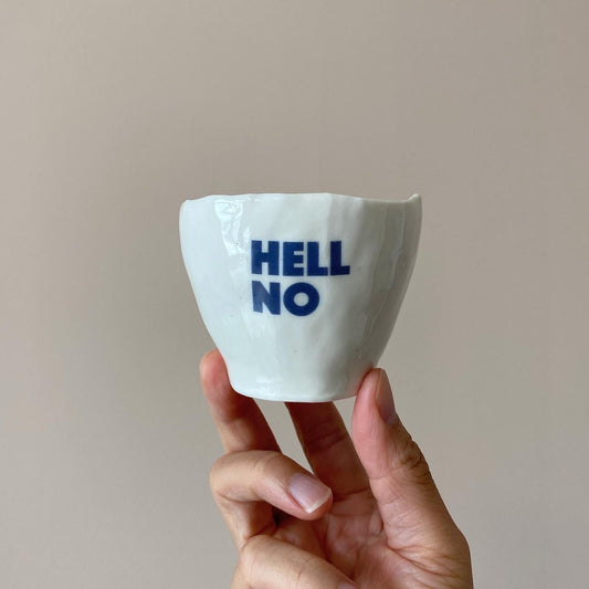 HELL NO KITTY Motif Cup 03