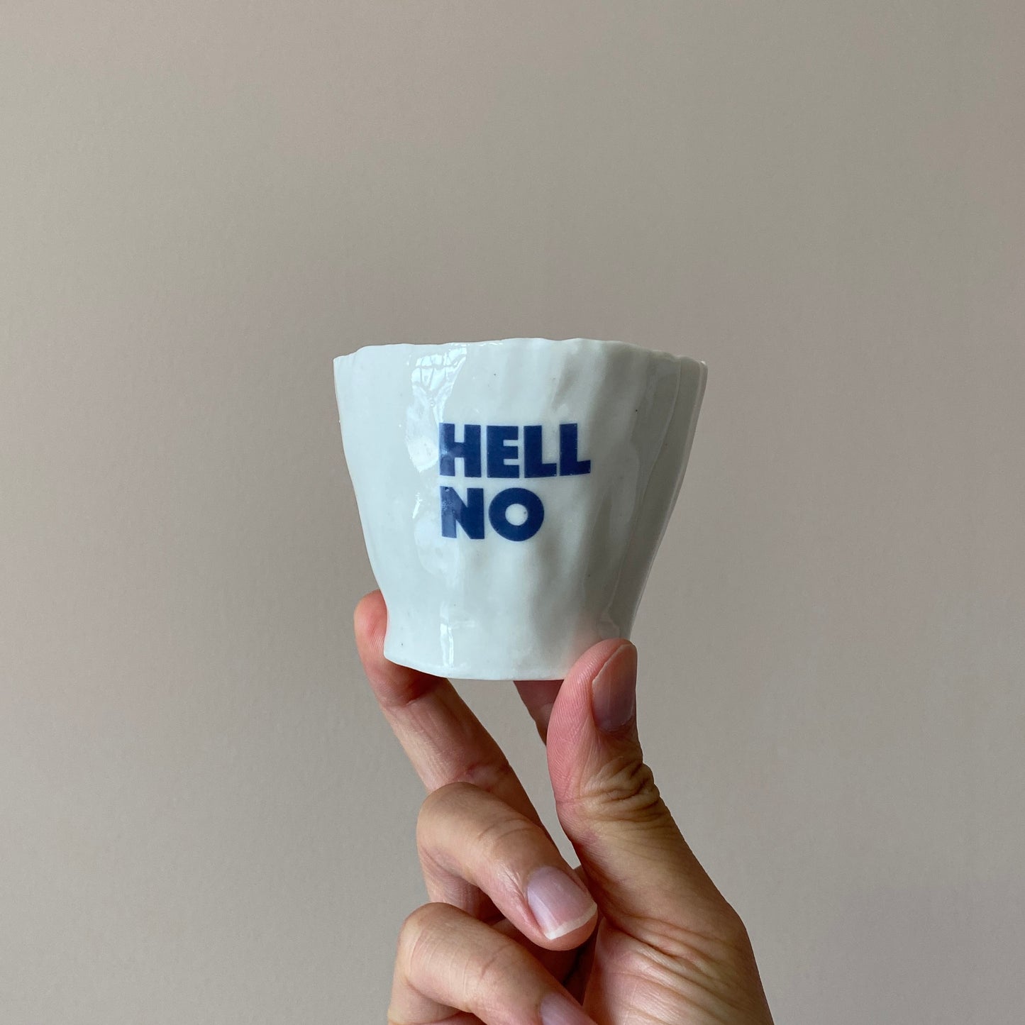 HELL NO KITTY Motif Cup 04