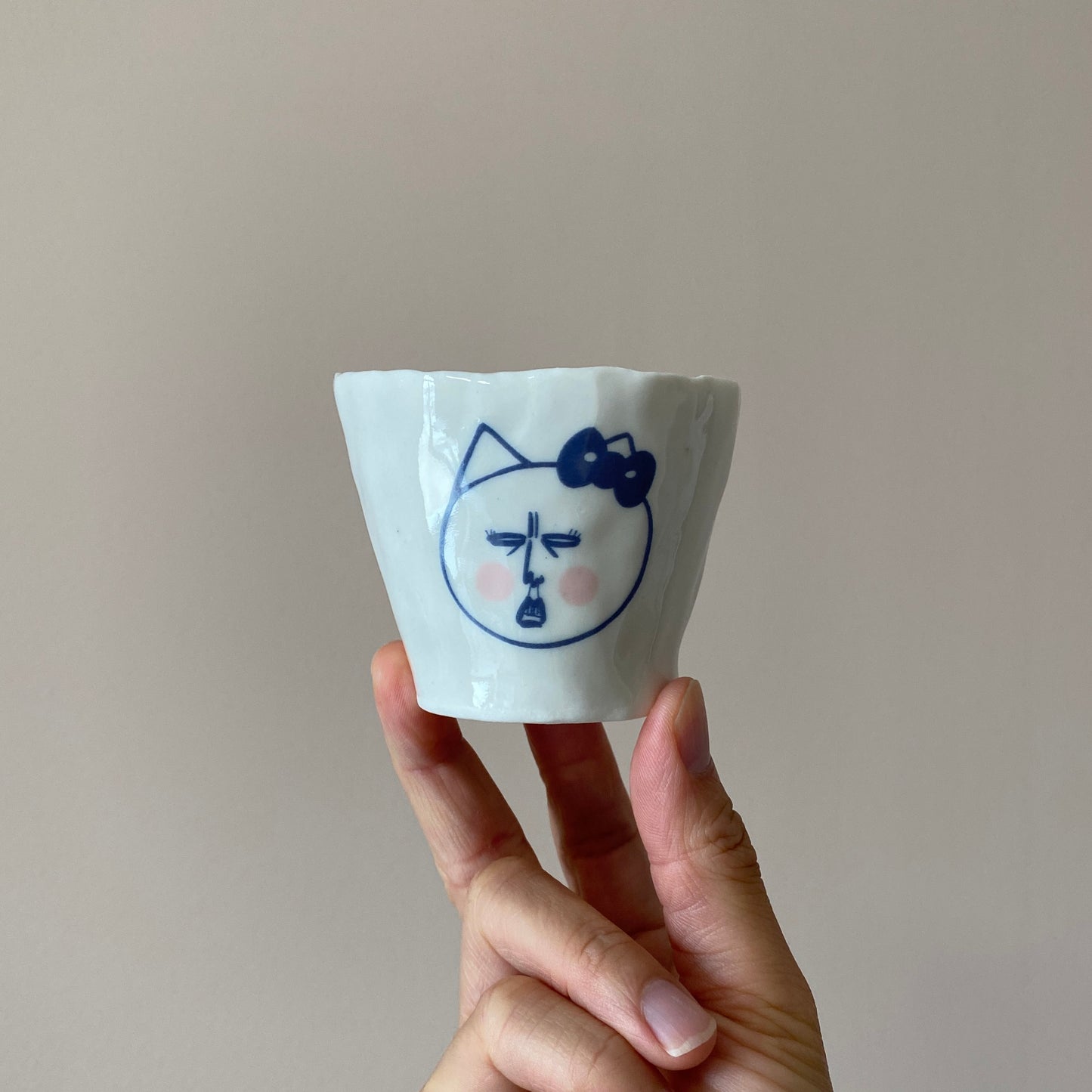 HELL NO KITTY Motif Cup 04