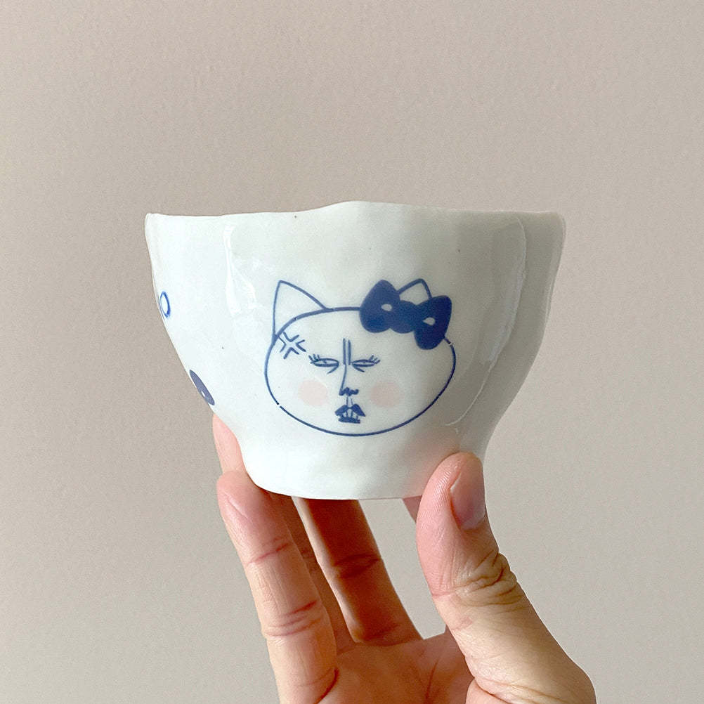 HELL NO KITTY Motif Bowl 02