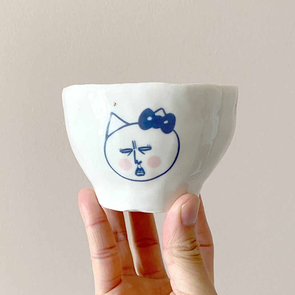 HELL NO KITTY Motif Bowl 02