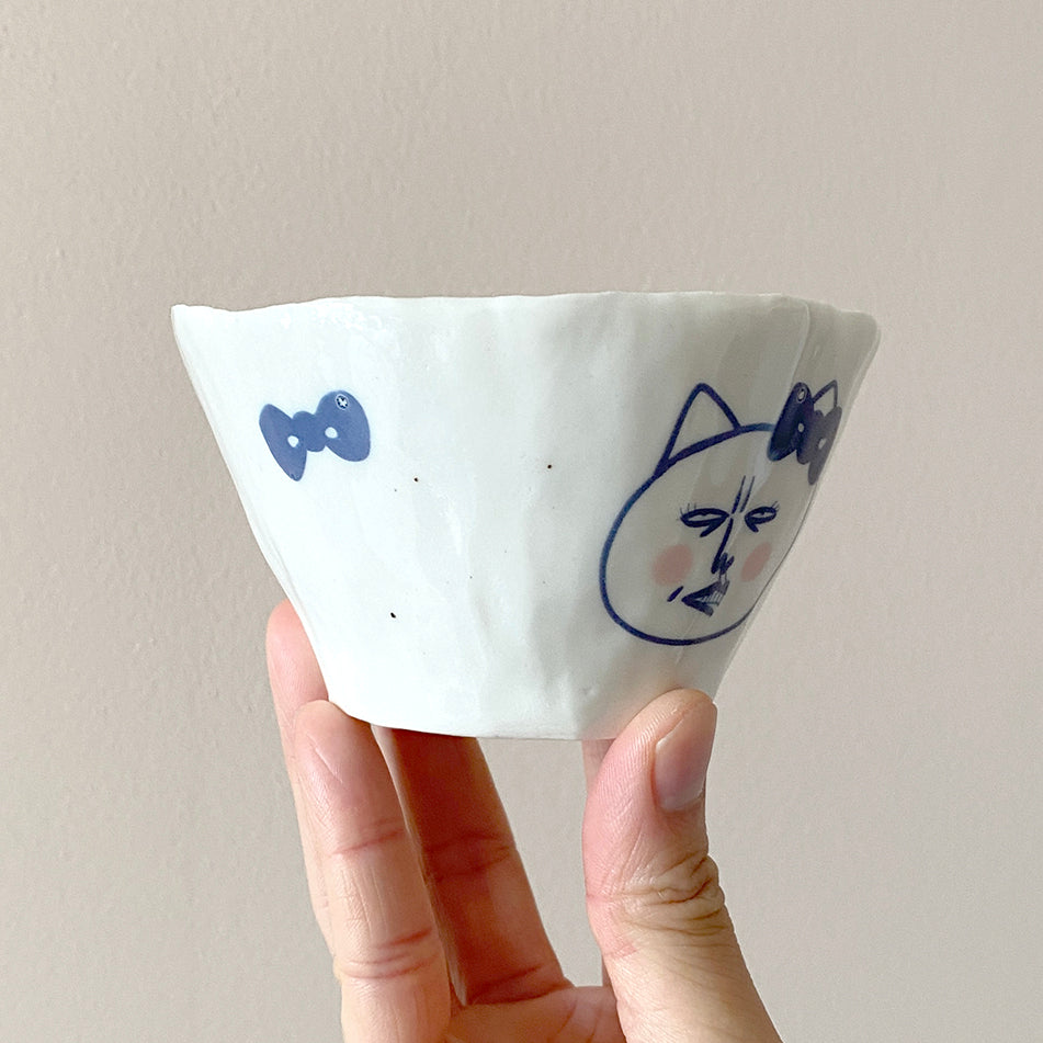 HELL NO KITTY Motif Bowl 01