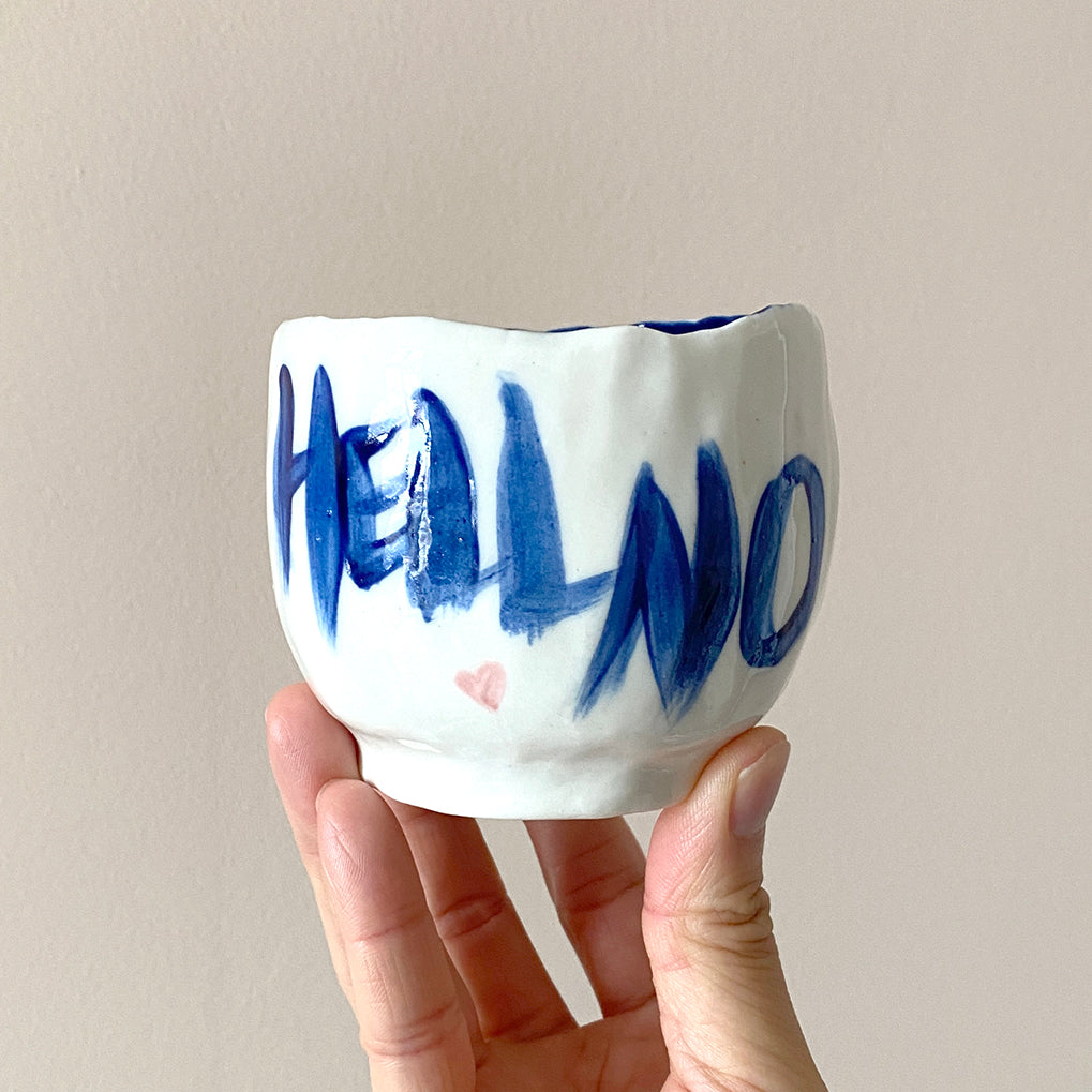 HELL NO KITTY Motif Cup 05