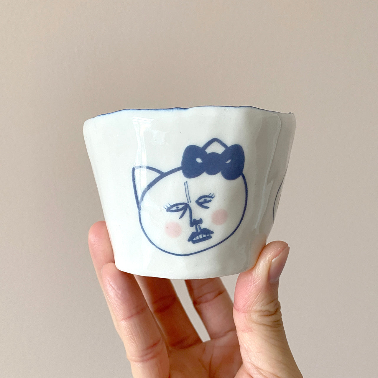 HELL NO KITTY Motif Cup 06