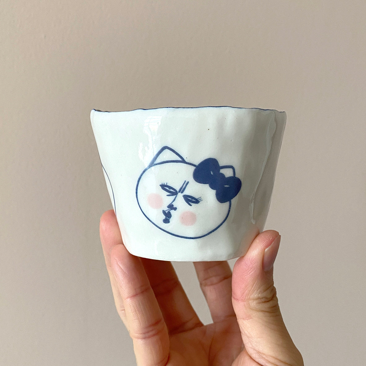 HELL NO KITTY Motif Cup 06