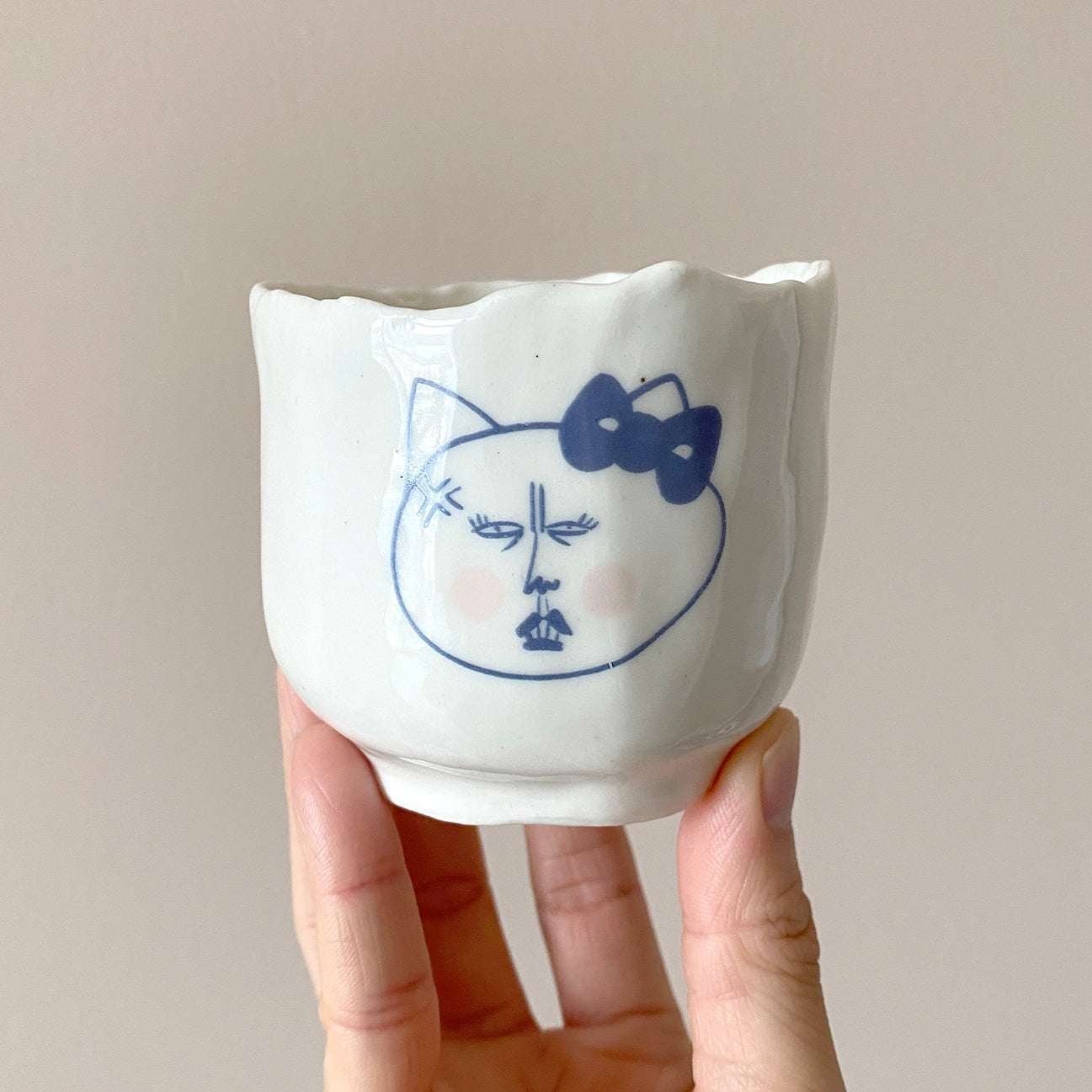 HELL NO KITTY Motif Cup 07